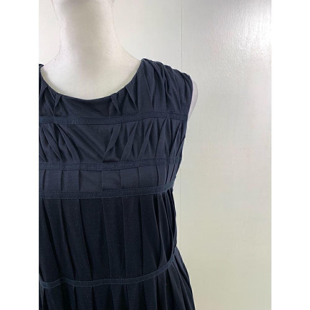 Rodier Navy Lyocell Dress Size 6 - Picture 5 of 12